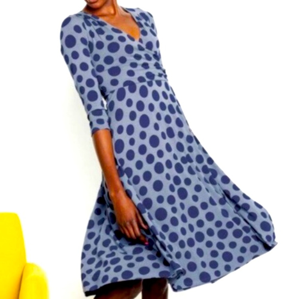 Boden Roseberry Faux wrap dress
